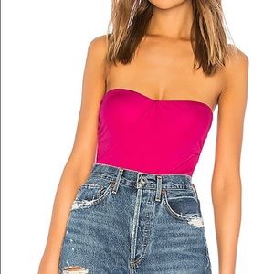 Miguel Bodysuit in Magenta